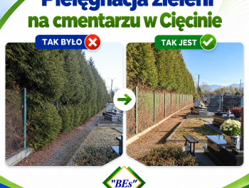 Zakończenie prac porządkowych i pielęgnacyjnych na cmentarzu w Cięcinie - zdjęcie4
